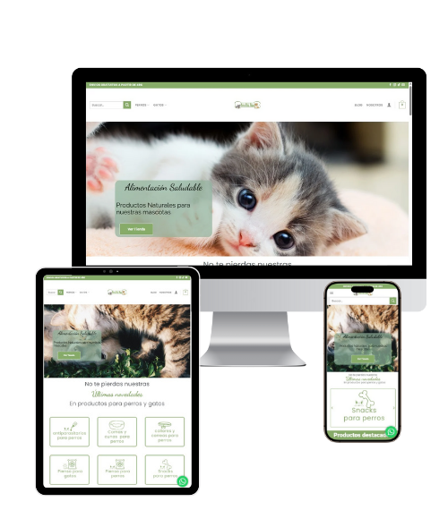 proyecto tienda de productos para mascotas